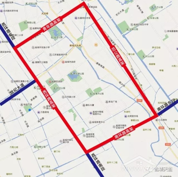 淮安高架和盐城高架_盐城高架三期规划图_盐城高架为何那么小