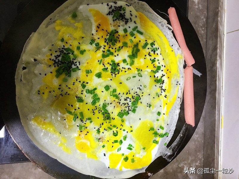 盐城特色美食：风味鸡蛋饼，虽是大众美食，盐城鸡蛋饼更具特色